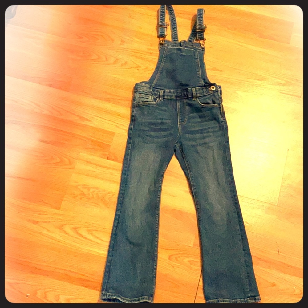 Zara girl jean overall